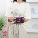 Women's Lightweight Nylon Crossbody Or Arm Bag