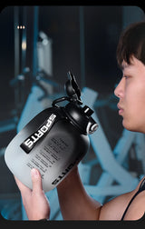 GIANXI  Plastic Sports Water Bottle With Straw
