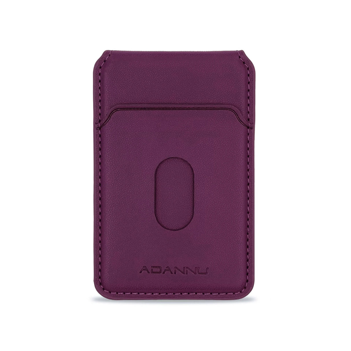 Leather Magnetic Cellphone Card Holder For IPhone 12 13 14 15 16 Pro Max Plus