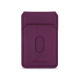 Leather Magnetic Cellphone Card Holder For IPhone 12 13 14 15 16 Pro Max Plus
