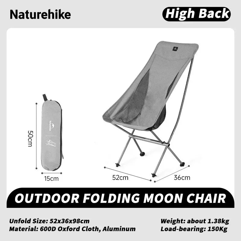 Naturehike Ultralight Folding Aluminum Mesh Camping Chair