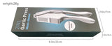 Stainless Steel 2 in 1 Garlic Press