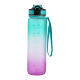 1L BPA Free Reusable Thermal Plastic Drinking Bottle