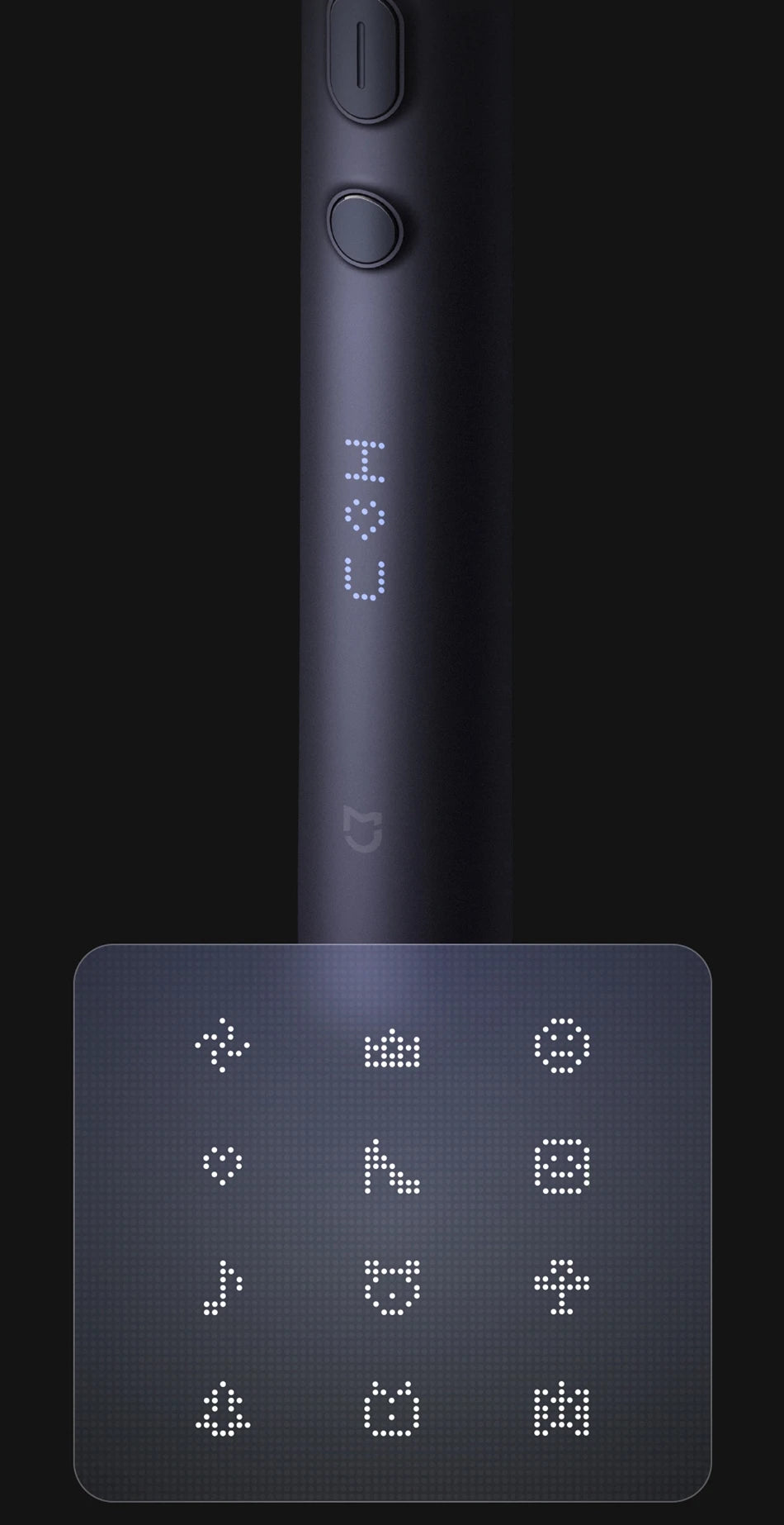 Xiaomi Mijia Inductive Charging T700 Sonic Electric Soft Bristle Toothbrush With LED Display