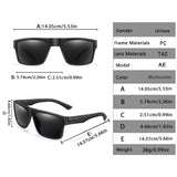 Polarized  UV400 HD Sunglasses With Case