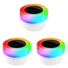 Solar Floating Chlorine 3 Inch Dispenser with Colorful Light