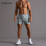 Men's Leisure Shorts With Lace Up And Pockets