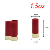 4Pcs/Set 12 Gauge Shell Shotgun Shot Glasses.