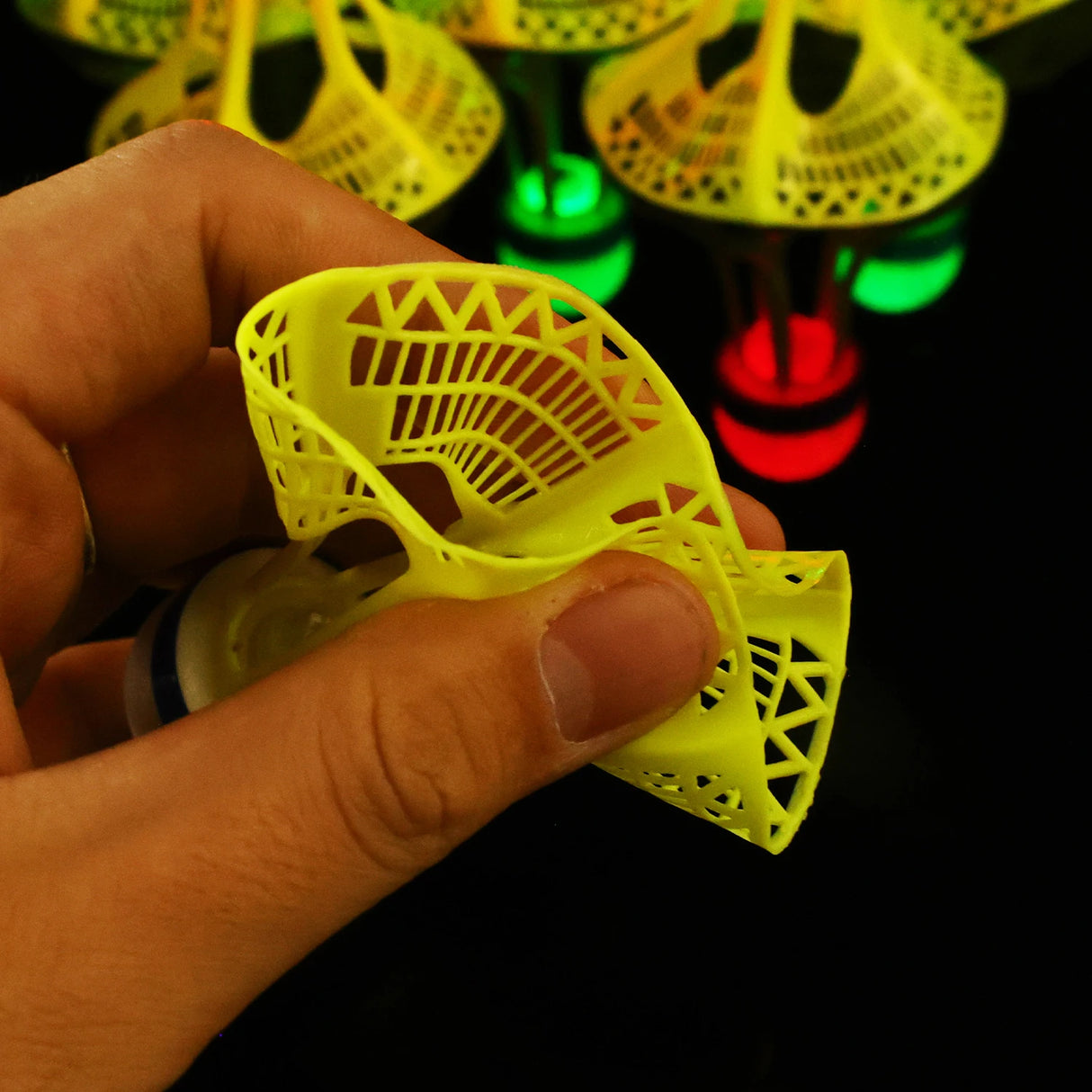 Windproof Light-up Durable Nylon Shuttlecocks