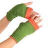 Women's Half Finger Acrylic Knitted Mittens