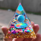 Energy Generator Orgone Pyramid For Meditaion.