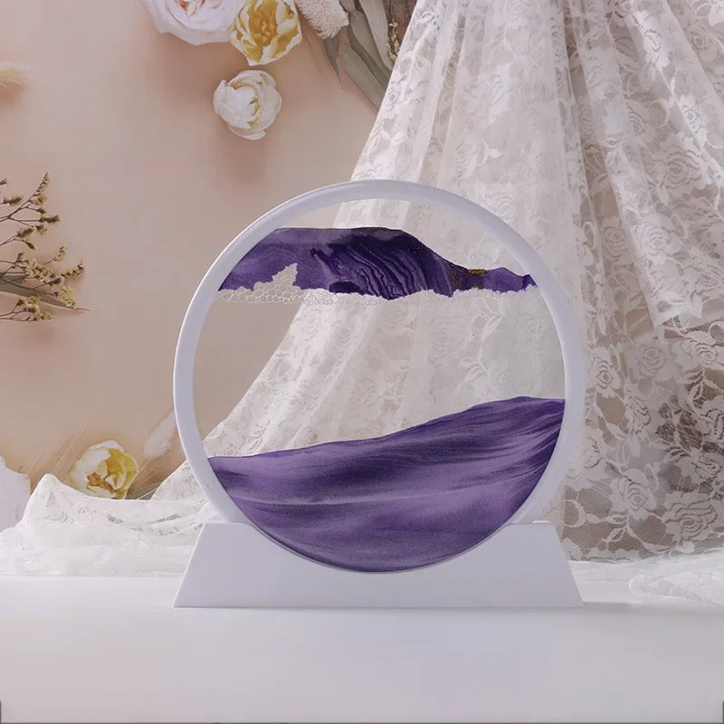 3D Dynamic Liquid Flowing Sand Art Frame