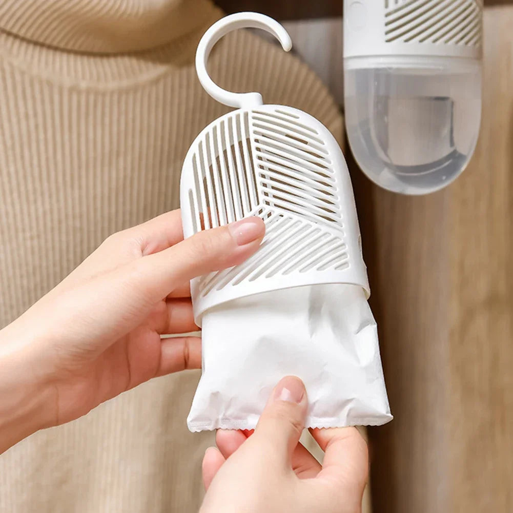 Reusable Hanging Dehumidifier Anti Mold Packaging, Suitable for Wardrobes