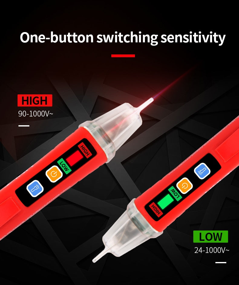 UNI-T AC Voltage Detector.  Electric LED tester pen. 12V- 1000V