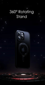 Magnetic 360°Rotation Stand Phone Case For Iphone 12 13 14 15 16 17 Pro Max Plus With Ring Holder