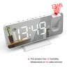 LED/USB Digital Desktop 2 Function Alarm Clock With Time Projector.