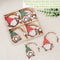 4-12pcs Wooden Christmas Tree Pendants Ornaments