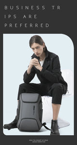BANGE Waterproof USB Charging Backpack Fits 15.6 Inch Laptop