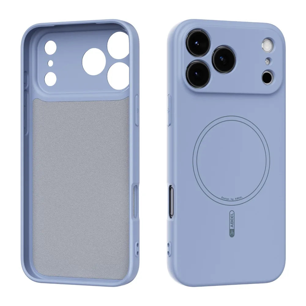 Magnetic Soft Cover Wireless Charge Liquid Silicon Case for iPhone 17 Pro Max 17Air 17Pro 17Pro Max