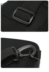 Men's Anti Theft USB Charging Crossbody Bag