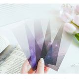 5pcs Star Ocean Translucent Bookmark