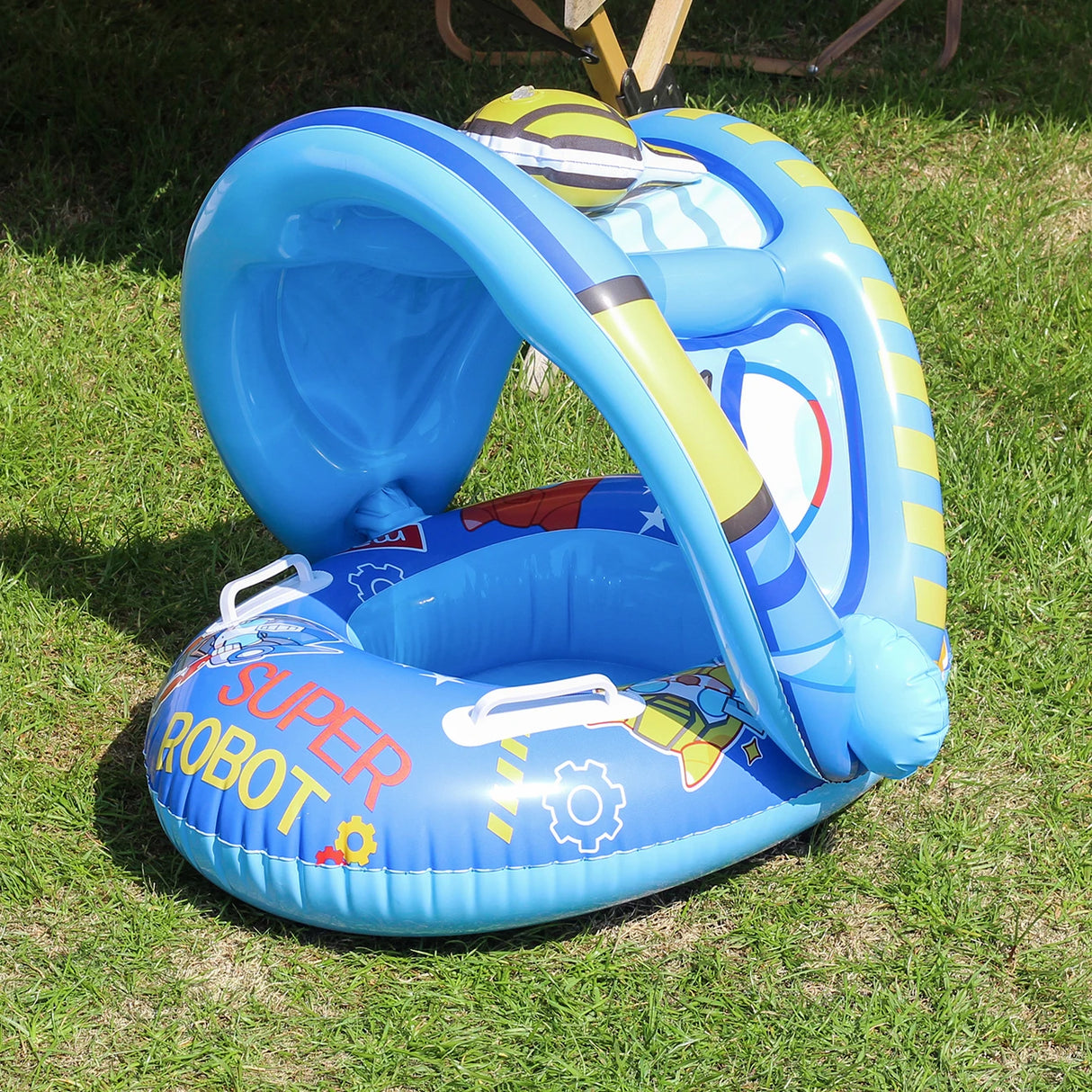 1PC Swim Safety Seat With Removable Sunshade