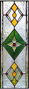 Electrostatic Vintage Stained Glass Window Sticker