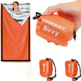3-piece emergency sleeping bag Whistle And Storage Bag