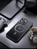 Magnetic 360°Rotation Stand Phone Case For Iphone 12 13 14 15 16 17 Pro Max Plus With Ring Holder
