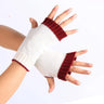 Women's Half Finger Acrylic Knitted Mittens
