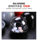5pc Enclosed Dice Cup