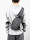 Men's USB/Waterproof/Anti-theft Password Lock Crossbody Bag.