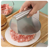 Stainless Steel Non-Stick Hamburger Press