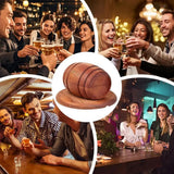 Wooden Smoke Infuser For Old Fashioned Bourbon Drinks