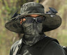 Camouflage Outdoor Sun Protective Hat with Solar Powered Fans
