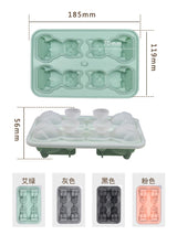 Silicone 3D Cute Cat Ice Cube Molds Makes 4