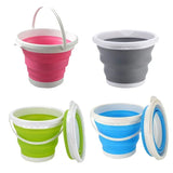 3L Collapsible Bucket For Camping Household Cleaning Or Auto Washing
