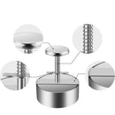 Stainless Steel Non-Stick Hamburger Patty Maker.