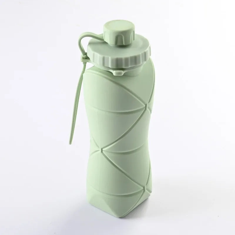 Silicone Folding Water Bottle Resistant To High Temperatures