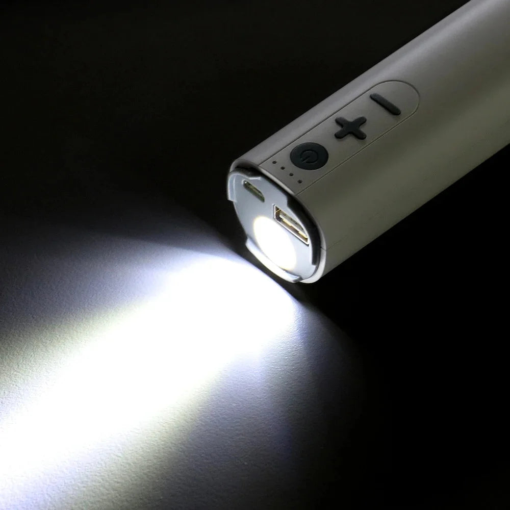 5in1 Portable Handheld USB Multi-Function/Bluetooth Fan With Power Bank