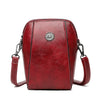 Single Shoulder Leather Crossbody Bag