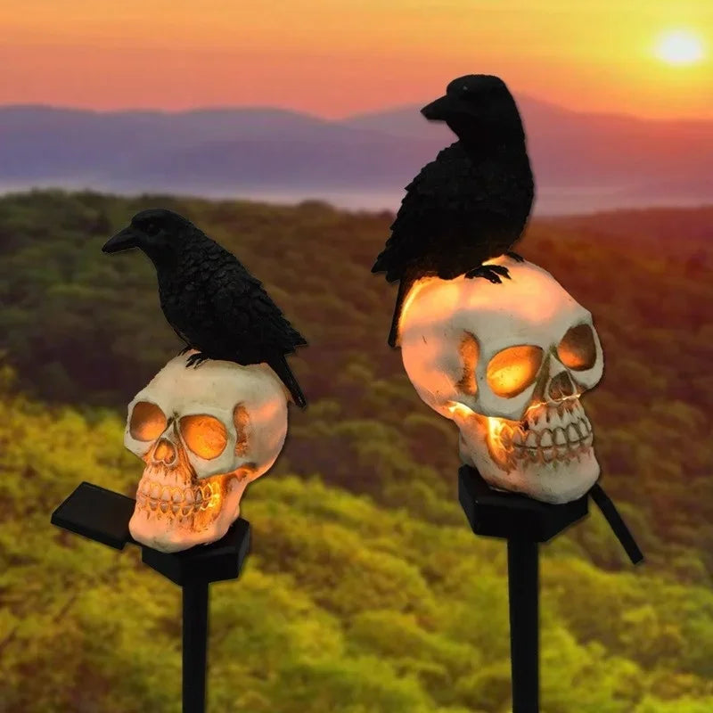 Outdoor Halloween Skeleton Solar Light