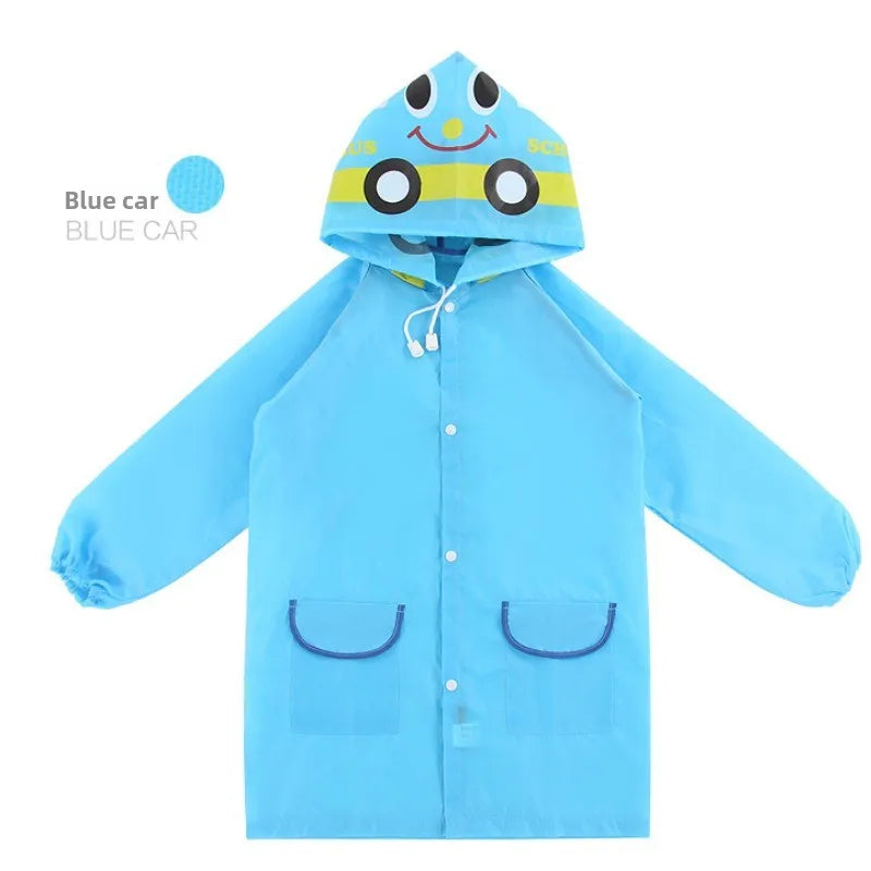 Children's Cartoon Animal Style Waterproof Raincoat
