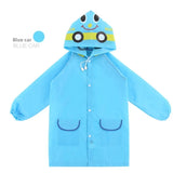 Children's Cartoon Animal Style Waterproof Raincoat