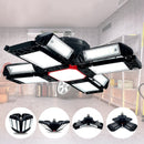 Led Garage Adjustable Ceiling Light With 12 Adjustable Panels.  Great for Garage, Workshop and Warehouse.