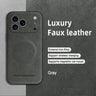 Classic Leather Phone Case For iPhone 16 11 12 13 15 17 Pro Max 16E 14 Plus 17 Air