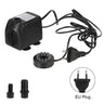 Submersible Ultra-quiet Water Pump With 12 LED Lights For Bird Baths Or Aquariums