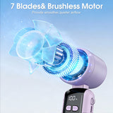 USB Rechargeable Foldable  Handheld Turbo Fan