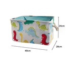 Foldable Canvas Cartoon Animal Laundry Basket OR Toy Storage.