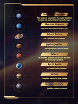 CK008 Space Trend Play Dawn Solar System Planetarium Mechanical Model